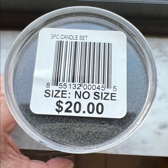 STUDIO HALL COLLECTION NWT CREME FRESH SET of 3 TRAVEL CANDLES - Picture 6 of 6